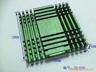 厂家供应37*6*37优质铝质散热器/片