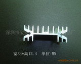 厂家直供34*12电子散热器、散热片 散热器批发
