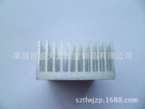 厂家直销铝散热器40*20*40MM CPU剖槽散热器 电子散热器