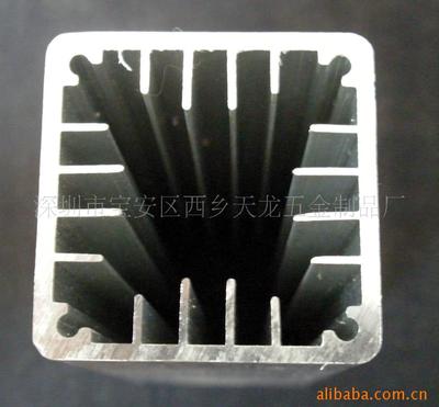 厂家供应40*40*40mm优质铝质异型材散热器 电源散热盒
