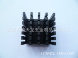 厂家直销铝散热器30*25*30MM CPU剖槽散热器 电子芯片散热器