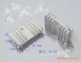 厂家供应36*11*22异型材电子散热片/功率IC散热器规格