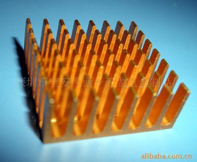 厂家供应CPU电子剖槽散热器 型材散热片