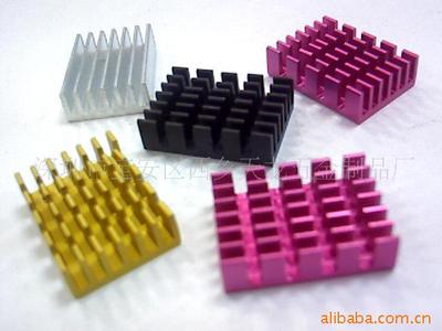 厂家供应28*28*13mm剖槽散热器/片