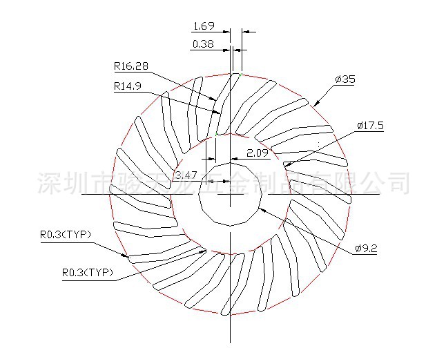 LED太阳花散热器 LED太阳花散热器